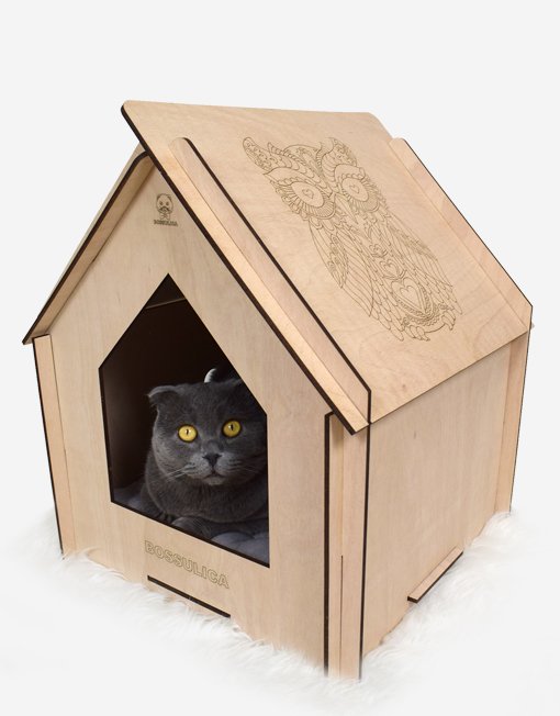 Căsuțe pentru pisicuțe proiectate de designeri