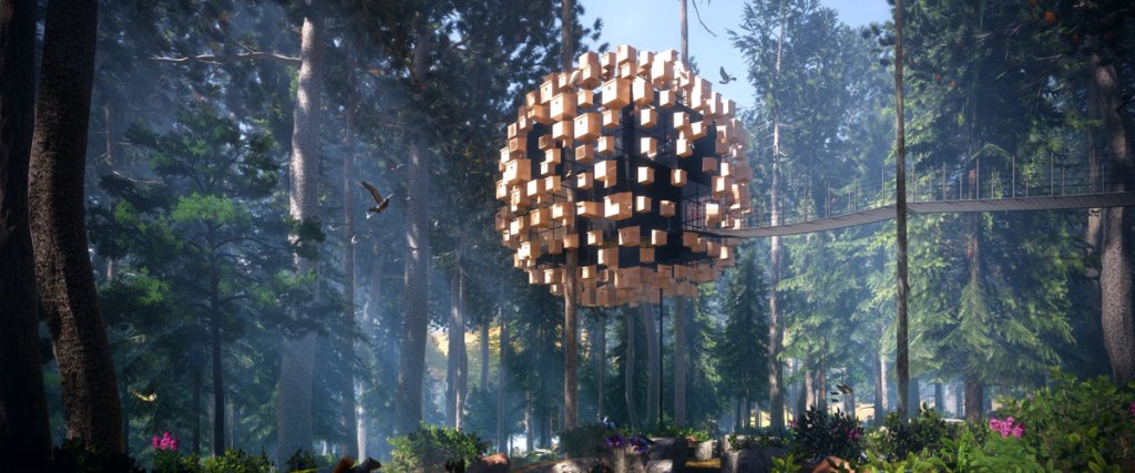 TreeHotel, un complex hotelier unic